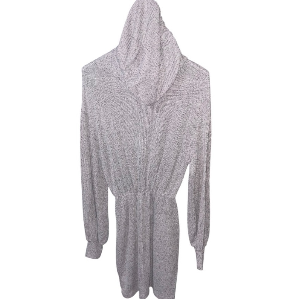 Andree By Unit Hoodie Dress Women Small Lightweight Knit Sport Casual Minimalist - Picture 9 of 14
